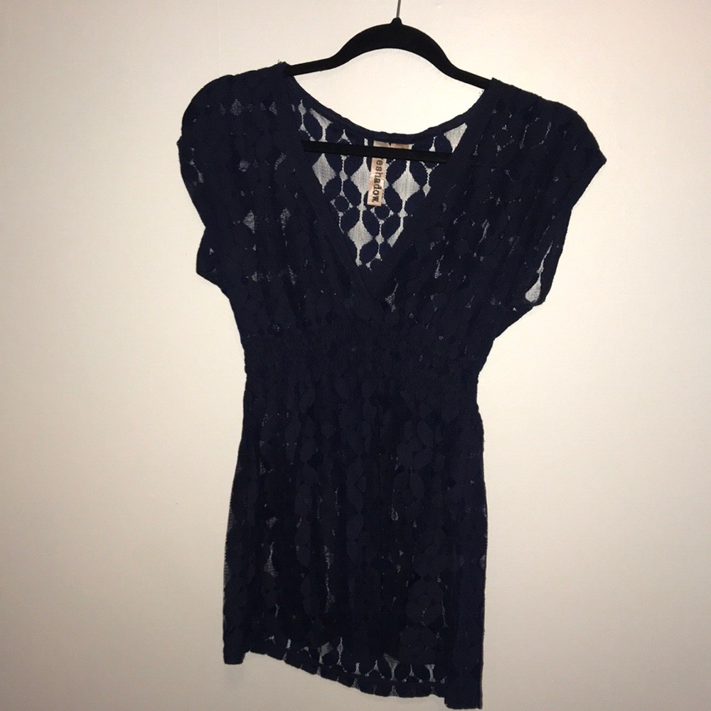 New lace top!